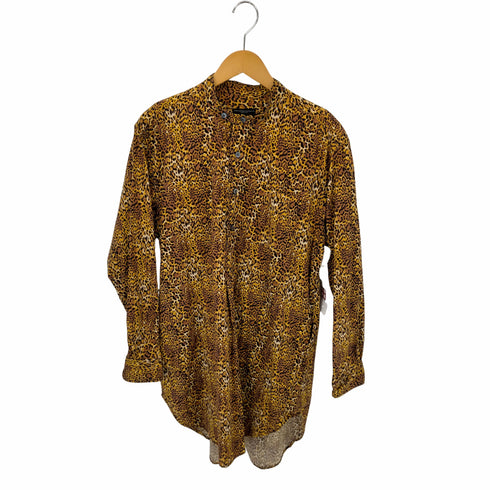 エンジニアードガーメンツ Engineered Garments レオパードシャツワンピース バンドカラー レディース JPN:S