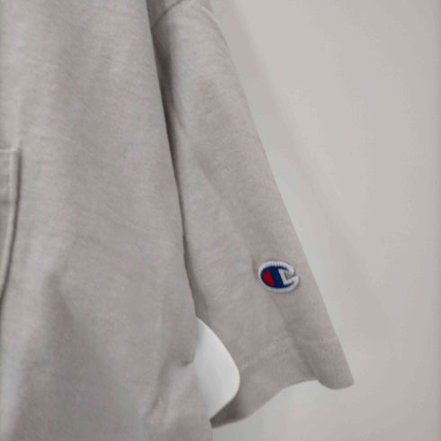 チャンピオン Champion USA製 T1011 胸ポケット 無地 Tシャツ メンズ import:L