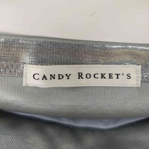 キャンディロケッツ CANDY ROCKETS シャイニーべアトップ キャミソール チューブトップ Y2K レディース ONE SIZE