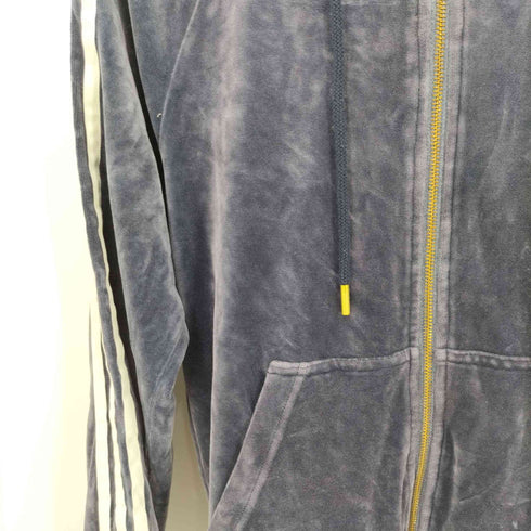アディダスオリジナルス adidas Originals VELOUR ZIP HOODIE ベロア ジップ フーディー パーカー メンズ JPN:M