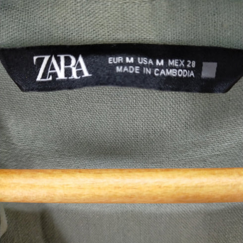 ザラ ZARA シャツブラウス レディース M