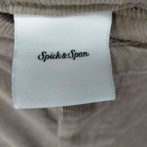 スピックアンドスパン Spick and Span コーデュロイスカート レディース 36