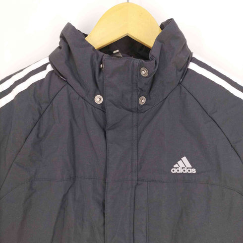 アディダス adidas ロゴプリント ナイロンパテッドジャケット メンズ JPN:L