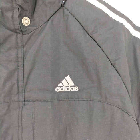 アディダス adidas ロゴプリント ナイロンパテッドジャケット メンズ JPN:L