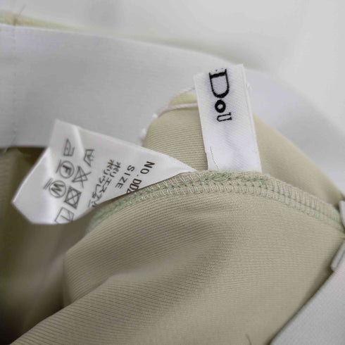 ドゥドゥ DouDou ツイルストレートパンツ レディース FREE