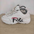 フィラ FILA ロゴプリントダッドスニーカー レディース JPN:24.5