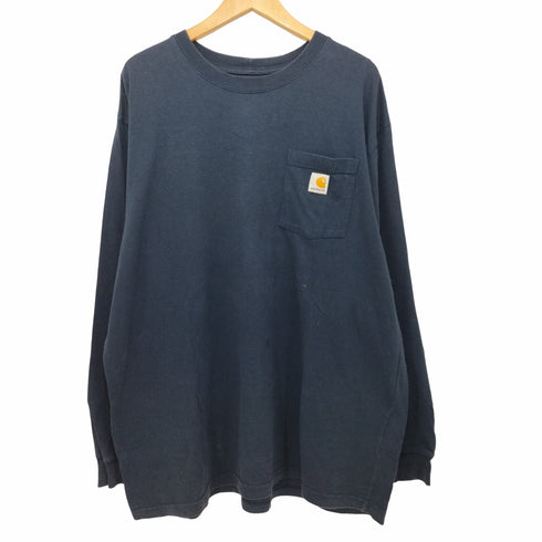 カーハート Carhartt フロントロゴロングスリーブTシャツ メンズ XL