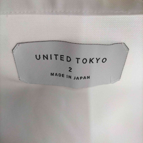ユナイテッドトウキョウ UNITED TOKYO High twist ストレッチ バンドカラーシャツ メンズ JPN:2