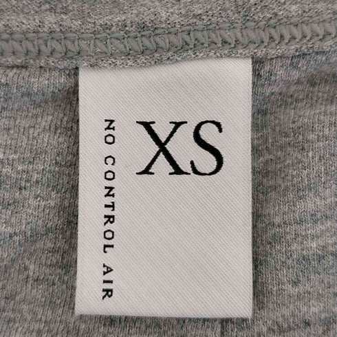 ノーコントロールエアー NO CONTROL AIR 強撚コットンニットジョーゼット ロングスリーブTシャツ メンズ xs