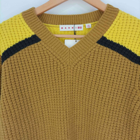マルニ MARNI ポップコーンニット Vネックセーター レディース import:XXL