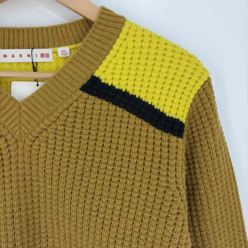 マルニ MARNI ポップコーンニット Vネックセーター レディース import:XXL