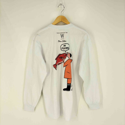 ウィザム WITHAM Jean jullien バックプリントTシャツ メンズ
