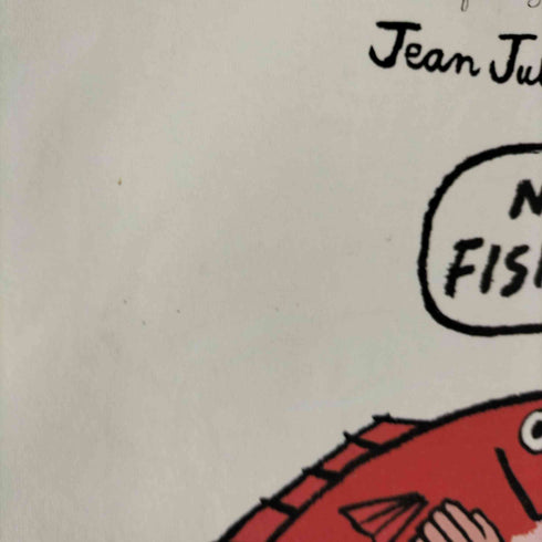 ウィザム WITHAM Jean jullien バックプリントTシャツ メンズ