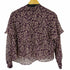 ザラ ZARA シアーブラウス 総柄 レディース import:M