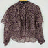 ザラ ZARA シアーブラウス 総柄 レディース import:M