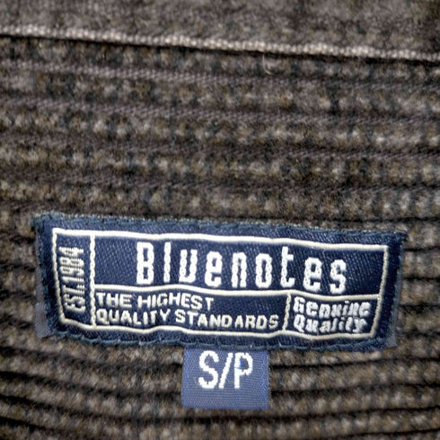 BLUENOTES ジップアップコーデュロイジャケット メンズ S/P