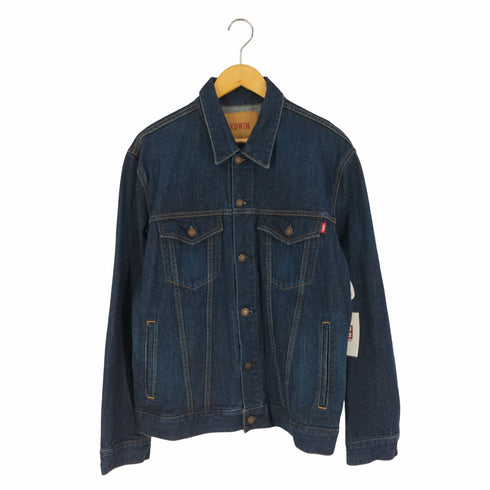 エドウィン EDWIN デニムトラッカージャケット メンズ import:XL