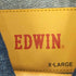 エドウィン EDWIN デニムトラッカージャケット メンズ import:XL