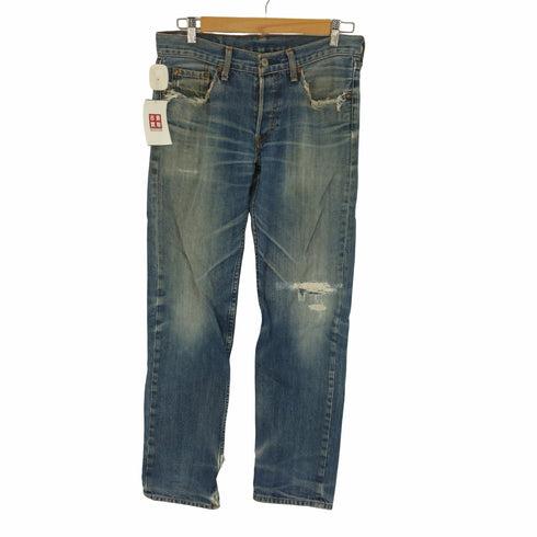 リーバイス Levis 01年製 522ダメージデニムパンツ メンズ 32/34