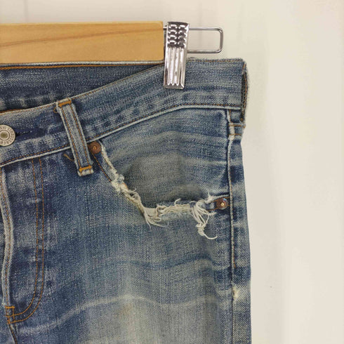 リーバイス Levis 01年製 522ダメージデニムパンツ メンズ 32/34