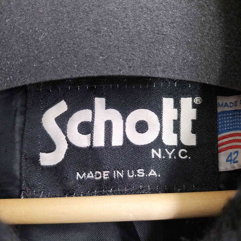 ショット ニューヨーク Schott NYC 90S MADE IN USA スエードブルゾン メンズ 42