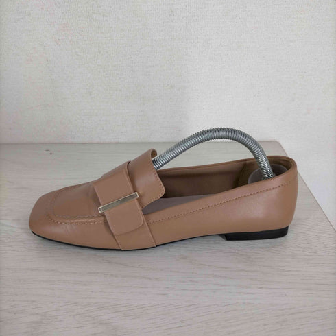 チャールズキース CHARLES & KEITH メタリックアクセント ペニーローファー レディース 35