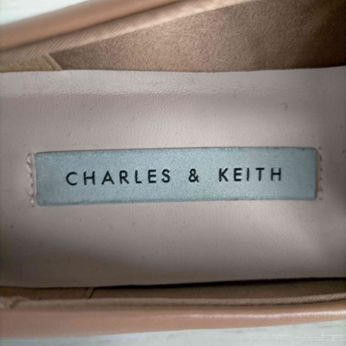 チャールズキース CHARLES & KEITH メタリックアクセント ペニーローファー レディース 35