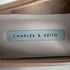 チャールズキース CHARLES & KEITH メタリックアクセント ペニーローファー レディース 35