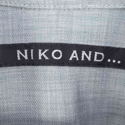 ニコアンド Niko and... レギュラーカラーポリシャツ メンズ JPN:4