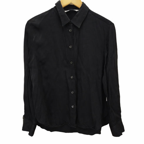 ザラ ZARA 長袖レーヨンシャツ レディース M