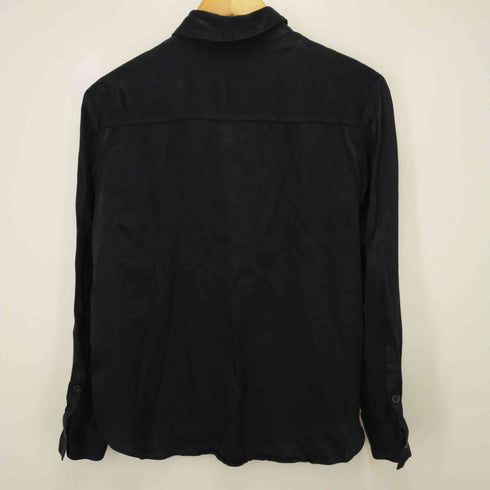 ザラ ZARA 長袖レーヨンシャツ レディース M