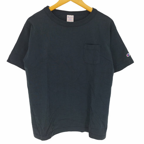 チャンピオン Champion USA製 T1011 HEAVY WEIGHT JERSEY ポケット S/S Tシャツ メンズ import:M