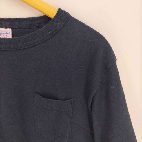 チャンピオン Champion USA製 T1011 HEAVY WEIGHT JERSEY ポケット S/S Tシャツ メンズ import:M