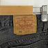 リーバイス Levis 90S 501 ボタン裏522 後染めブラックデニムパンツ サルファブラック メンズ W36 L30
