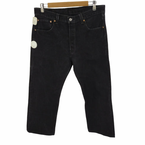 リーバイス Levis 00S エジプト製 501 後染めブラックデニムパンツ サルファブラック メンズ W36 L32