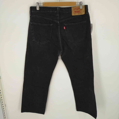 リーバイス Levis 00S エジプト製 501 後染めブラックデニムパンツ サルファブラック メンズ W36 L32