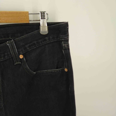 リーバイス Levis 00S エジプト製 501 後染めブラックデニムパンツ サルファブラック メンズ W36 L32