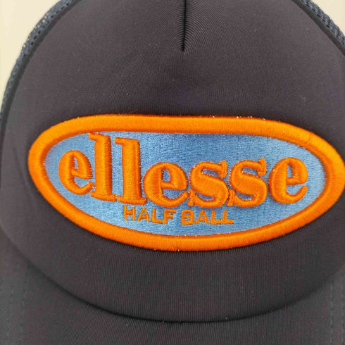 エレッセ ellesse ロゴ刺繍 メッシュキャップ メンズ