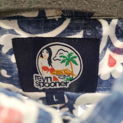 レインスプーナー Reyn Spooner CLASSIC FIT 総柄 BD S/S シャツ メンズ JPN:M