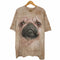 犬 アニマルプリント Tシャツ メンズ import:XL