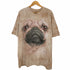 犬 アニマルプリント Tシャツ メンズ import:XL