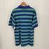 エルエルビーン L.L.Bean 90-00s USA製 鹿の子 マルチカラー ボーダー ポロシャツ メンズ import:M