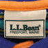 エルエルビーン L.L.Bean 90-00s USA製 鹿の子 マルチカラー ボーダー ポロシャツ メンズ import:M