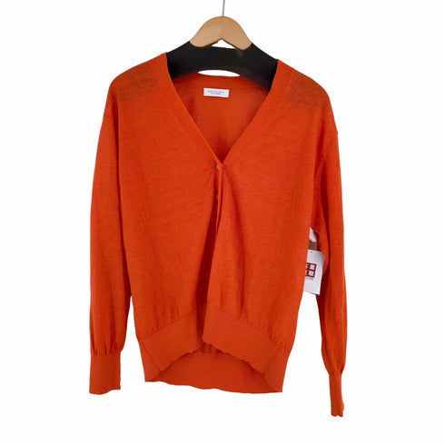 ビューティーアンドユースユナイテッドアローズ BEAUTY & YOUTH UNITED ARROWS 麻Vネックカーディガン -UVケア/ウォッシャブル- レディース