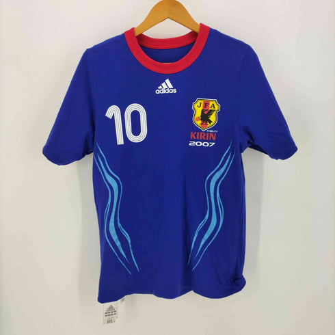 アディダス adidas サッカー 日本 リバーシブル Tシャツ メンズ JPN:S
