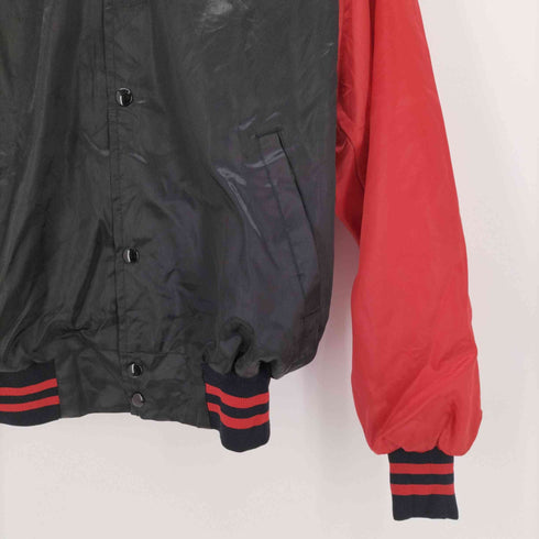 COLLEGE HOUSE バックプリント ナイロン スタジャン メンズ import:M