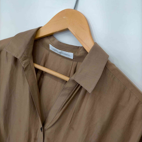 アーバンリサーチ URBAN RESEARCH 19SS コットンシルクシャツワンピース レディース FREE