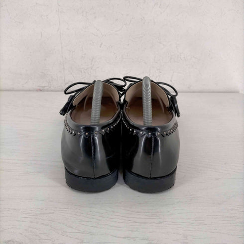 ザラ ZARA スタッズ タッセルローファー レディース EUR:37