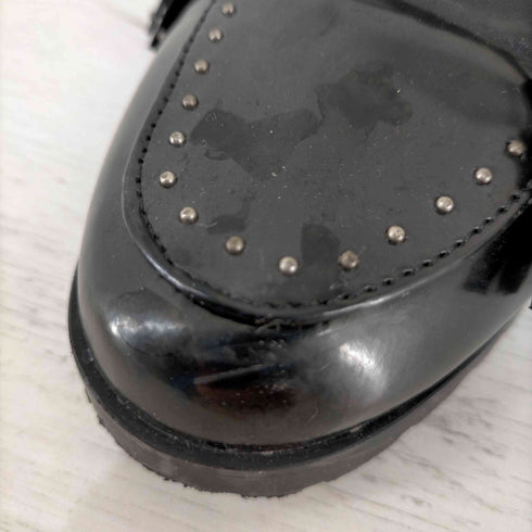 ザラ ZARA スタッズ タッセルローファー レディース EUR:37