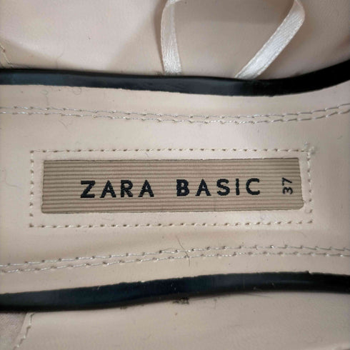 ザラ ZARA スタッズ タッセルローファー レディース EUR:37